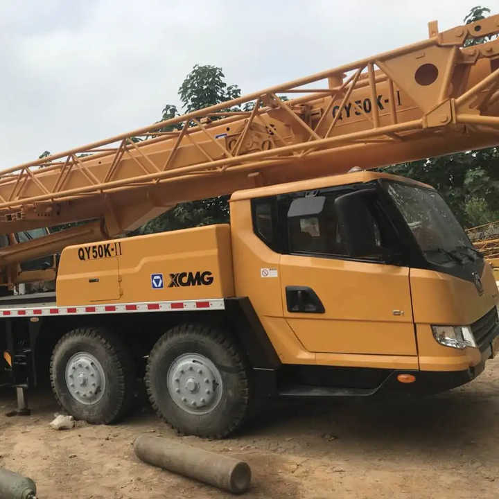 50 Tons Used QY50K Crane Good Price China Used Boom Mobile