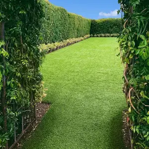 سجادة عشب اصطناعية العشب كرة القدم ملعب لكرة القدم في الهواء الطلق عشب صناعي حصيرة مرج أخضر اصطناعي في الهواء الطلق المشهد حديقة البساط
