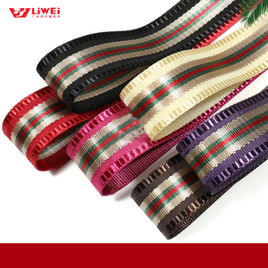 Atacado de Fita de Poliéster de Dupla Camada, Imitando Tecido de <span class=keywords><strong>Nylon</strong></span> com Acabamento Overlock, Fita de Alta Qualidade - Product Image 1