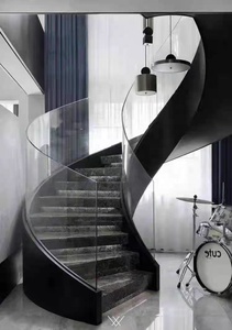 Escalera <span class=keywords><strong>de</strong></span> Caracol Helicoidal, Escalera <span class=keywords><strong>de</strong></span> Loft, <span class=keywords><strong>Diseño</strong></span> <span class=keywords><strong>de</strong></span> <span class=keywords><strong>Escaleras</strong></span> Modernas para Interiores con Barandilla - Product Image 2