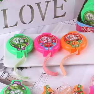 Atacado Fun Bubble Gum Tape - Stretchy & Chewy <span class=keywords><strong>Candy</strong></span> Rolls em Laranja, Maçã, Sabores De Morango - Product Image 6