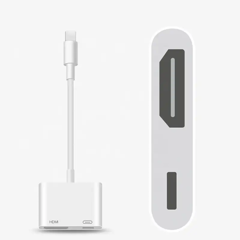 Per Lightning 8 Pin a HDMI cavo adattatore TV digitale AV per iPhone a TV cavo adattatore HDMI per Apple