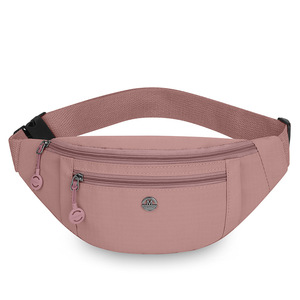 Wholesale Multifunctional Unisex <b>Crossbody</b> Waist Belt Fanny Pack Zipper Closure Lightweight Waterproof Nylon Sport Sling <b>Bag</b> - Product Image 2