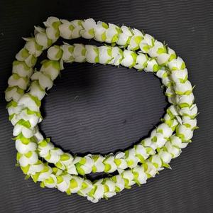 WZJ05 Actividades de celebración de flores junto al mar <span class=keywords><strong>Hawaiano</strong></span> Bud Garland Flor de jazmín blanco Lei - Product Image 5