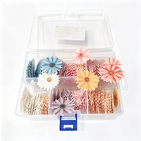 Boîte de rangement pour feuilles de papier wafer à motifs floraux, vente en gros, directement de l'usine, fourniture OEM, en stock, pour décoration de gâteaux