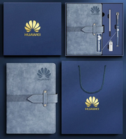 Coffret Cadeau d'Entreprise de Luxe Personnalisé : Carnet A5 en Cuir PU, Stylo et Journal Rechargeable – Édition Promotionnelle en Soie