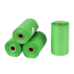 Sacs à déjections canines biodégradables et compostables en amidon de maïs, personnalisés et imprimés, pour la vente en gros - Product Image 3