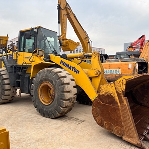 KOMATSU WA470 Wheel Loader Used Heavy Duty Construction Equipment Yellow Large <b>Tires</b> Hydraulic Pump Motor Engine Core 2023 Model - Product Image 4