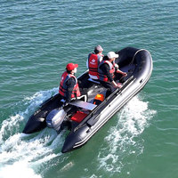 Nuevo Bote Inflable de Pesca Aisunss de PVC y Aluminio para Aventuras Acuáticas