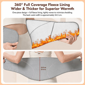 <span class=keywords><strong>Ceinture</strong></span> de soutien <span class=keywords><strong>lombaire</strong></span> chaude <span class=keywords><strong>pour</strong></span> l'hiver, doublée polaire, réglable, avec compression, <span class=keywords><strong>pour</strong></span> hommes et femmes - Product Image 3