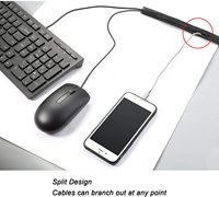 Tubo protector de cables de malla trenzada de PET autoenrollable para protección de arneses de cableado