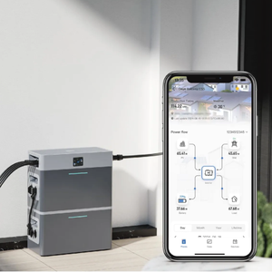 Batería solar de alta eficiencia Deye Batería LiFePO4 de bajo voltaje montada en el piso para almacenamiento de energía de balcón residencial - Product Image 6