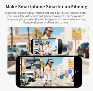 <span class=keywords><strong>Zhiyun</strong></span> <span class=keywords><strong>Smooth</strong></span> <span class=keywords><strong>5</strong></span> — stabilisateur de cardan portable, 3 axes, adapté aux téléphones intelligents, mise au point du zoom, fonction de traction - Product Image 5