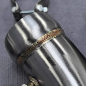 ท่อระบายไอเสียสำหรับรถเมอร์เซเดสเบนซ์ M178 W213 E63 V8 AMG ท่อแมนเดรลงอสแตนเลสท่อลดขาลงด้วยตัวป้องกันความร้อน - Product Image 3