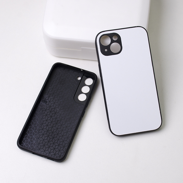2D Sublimation Blank PC Material 2 in 1 Shockproof Phone Case for