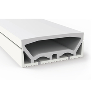 Le diffuseur flexible de silicone de néon de 100*30mm a mené le tube de silicone séparé de la bande menée
