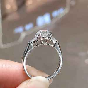 DK 3.5CT круглый вырез VVS лабораторное кольцо с бриллиантом 18 карат золото IGI сертифицировано для свадеб и подарков, прямые поставки от производителя, простота и роскошь - Product Image 4