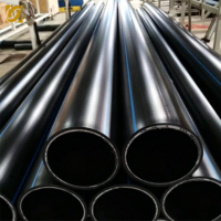 Tuyau en PEHD PE100 renforcé de fil d'acier DN250 PN32, durable et résistant à haute pression, pour la distribution de gaz - Prix usine
