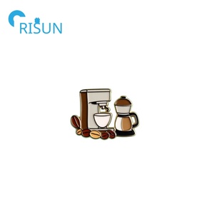 Usine métal personnalisé mignon grains de <span class=keywords><strong>café</strong></span> Badge tasse <span class=keywords><strong>à</strong></span> <span class=keywords><strong>café</strong></span> broche Barista <span class=keywords><strong>café</strong></span> <span class=keywords><strong>café</strong></span> outils Machines bouilloire sac émail épinglettes - Product Image 3