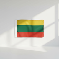 Drapeau national personnalisé en polyester 5x3 pieds Congo Brazzaville Bénin Mali Lituanie Guinée Rouge Jaune Vert