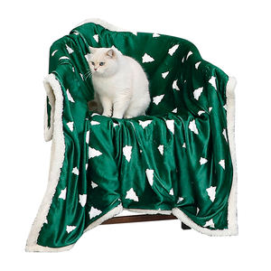 Kerstboom Flanel Digitaal Bedrukt Tpu Composiet Waterdichte Deken Huisdier Deken Menselijk Matrasdeken - Product Image 3