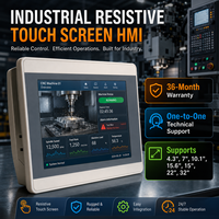 Panel Táctil HMI Mc-h043s de 4.3'' Rs485 para Interfaz Hombre-Máquina, para Control de PLC Industrial