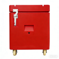 Conteneur isotherme de 480 L pour la livraison de glace carbonique, boîte de transport pour aliments congelés et logistique pharmaceutique
