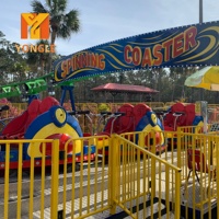 Manège à boucles suspendues pour parcs d'attractions, fêtes foraines, plazas et aires de jeux à thème, intérieur et extérieur