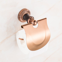 Ensemble de quincaillerie de salle de bain moderne de style hôtel, à un niveau, en aluminium écologique, à huit pièces, à montage mural, pour usage domestique