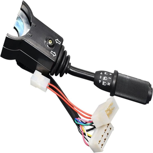 Interrupteur de colonne de direction droit pour éclairage et essuie-glace d'excavatrice 701/21202 70121202 701-21202 pour 2CX 2CXL 3C 3C-2WD - Product Image 3