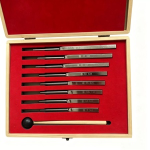 Diapasons musicaux 8-en-1 de haute qualité, 285 396 417 528 639 741 852 963Hz, kit avec boîte en bois pour l'enseignement, vente en gros - Product Image 2