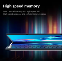 Ordinateur portable de jeu professionnel Intel I7 9750H Core 16,1 pouces + 14 pouces double écran IPS 1920x1200 Windows 11, corps métallique, neuf