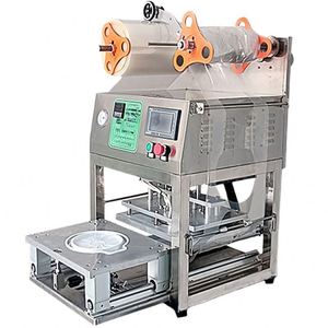 Machine de scellage de films personnalisée pour boîtes de bureau, scellage thermique des bords, emballage de films en aluminium pour yaourts et boîtes en plastique - Product Image 2