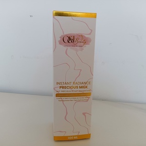 Bán buôn biểu tượng tùy chỉnh các tông sóng trắng Kraft hộp giấy Doanh Nghiệp Nhỏ bao bì vận chuyển vàng lá hộp giấy - Product Image 4