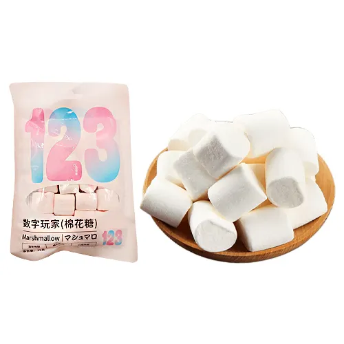 Nuova fabbrica di caramelle all'ingrosso sapore di vaniglia classico Marshmallow cube caramelle morbide