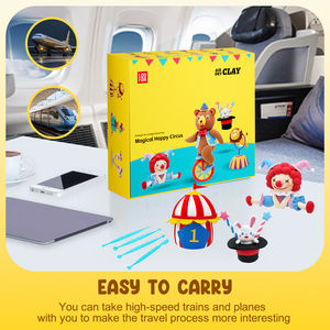 बच्चों के लिए जल्दी से शिपमेंट मॉडलिंग मिट्टी मजेदार सुपर लाइट मिट्टी - Product Image 3