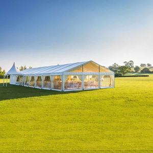 Tente de réception en aluminium pour événements, mariages et fêtes, capacité 500 personnes, 15x40, 25x30, prix abordable - Product Image 1
