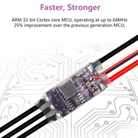 Contrôleur de vitesse brushless 20A 30A 40A 50A ESC 3-6S BLHeli-32 pour avions RC, multicoptères et drones de course FPV
