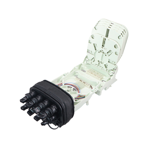 IP68 không thấm nước 8 cổng adapter ngoài trời FTTH truy cập thiết bị đầu cuối hộp sợi quang phân phối con dấu Silicone đóng cửa 66 lõi - Product Image 2