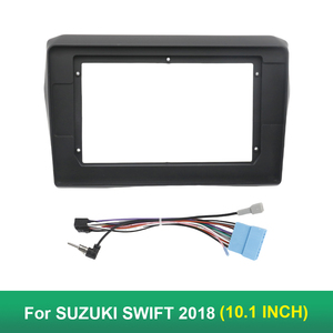 2 Din 10.1 Inch Car Radio Installation DVD GPS Mp5 Plastic Fascia Panel Frame for <strong>SUZUKI</strong> <strong>Swift</strong> 2018 Dash Mount Kit - Product Image 6