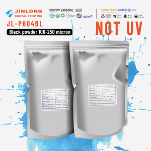 ผง DTF สำหรับพิมพ์ลายแบบรีดร้อน ราคาส่ง JINLONG 500/1000 กรัม/2.2 ปอนด์ ผง DTF สีขาว สีดำ กาว TPU แบบละลายด้วยความร้อน - Product Image 1