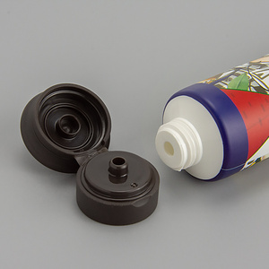 Bán buôn mỹ phẩm bóp ống PP cap loại theo định hướng Flip-Top cap Lotion Ống bao bì dễ thương rỗng tắm Ống trang điểm container - Product Image 4