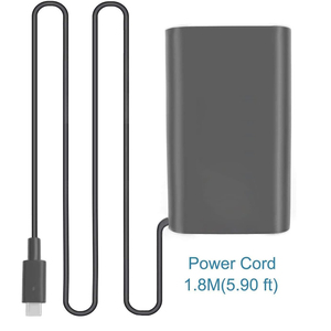 Chargeur USB-C Slim GaN 65W pour Dell, design compact, léger et facile à transporter pour les activités de plein air et les voyages - Product Image 2