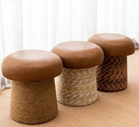 Tabouret champignon fait main, tabouret à bascule, pour balcon, entrée, tabouret à chaussures, tabouret pour bébé, design minimaliste