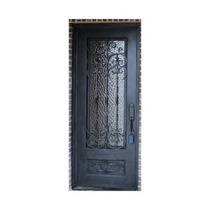 Puerta de entrada principal de hierro forjado de alta calidad rotura térmica - Product Image 2