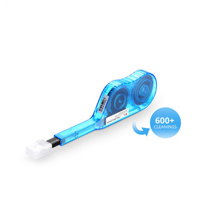 Skylynn MPO-CLEANER ใหม่ Patch สายปากกาตัวเชื่อมต่อ MTP MPO อุปกรณ์ทำความสะอาดสายไฟเบอร์ออปติกแบบคลิกเดียวอุปกรณ์ทำความสะอาดพลาสติกสีฟ้า - Product Image 1