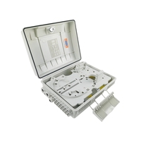Caja de Distribución de Fibra Óptica FTTH para Exteriores IP65, Caja Terminal de 24/48 Núcleos con Cierre de Empalme PLC y Divisor de Casete LGX