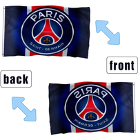 Drapeau National Personnalisé WONDERFUL FLAG, Polyester, Impression Numérique, Durable, 3x5, Style Sportif, Mât en Aluminium, Logo Personnalisé, Sac en PP