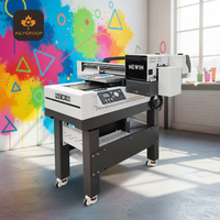 Imprimante à jet d'encre UV à plat Dx7 A3 pour l'impression automatique sur cuir/cartes/tubes/bouteilles – En promotion