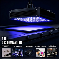 Module LED UV 365nm, lumière noire haute puissance, source de lumière UVA pour la détection de fuites, inspection des colorants fluorescents pour climatiseurs
